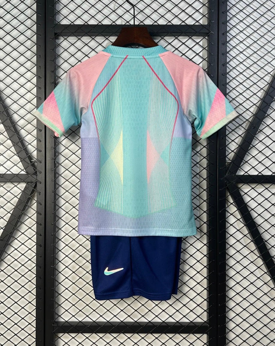 2025/26 Kids FC Barcelona “Aurora” Limited Edition Jersey