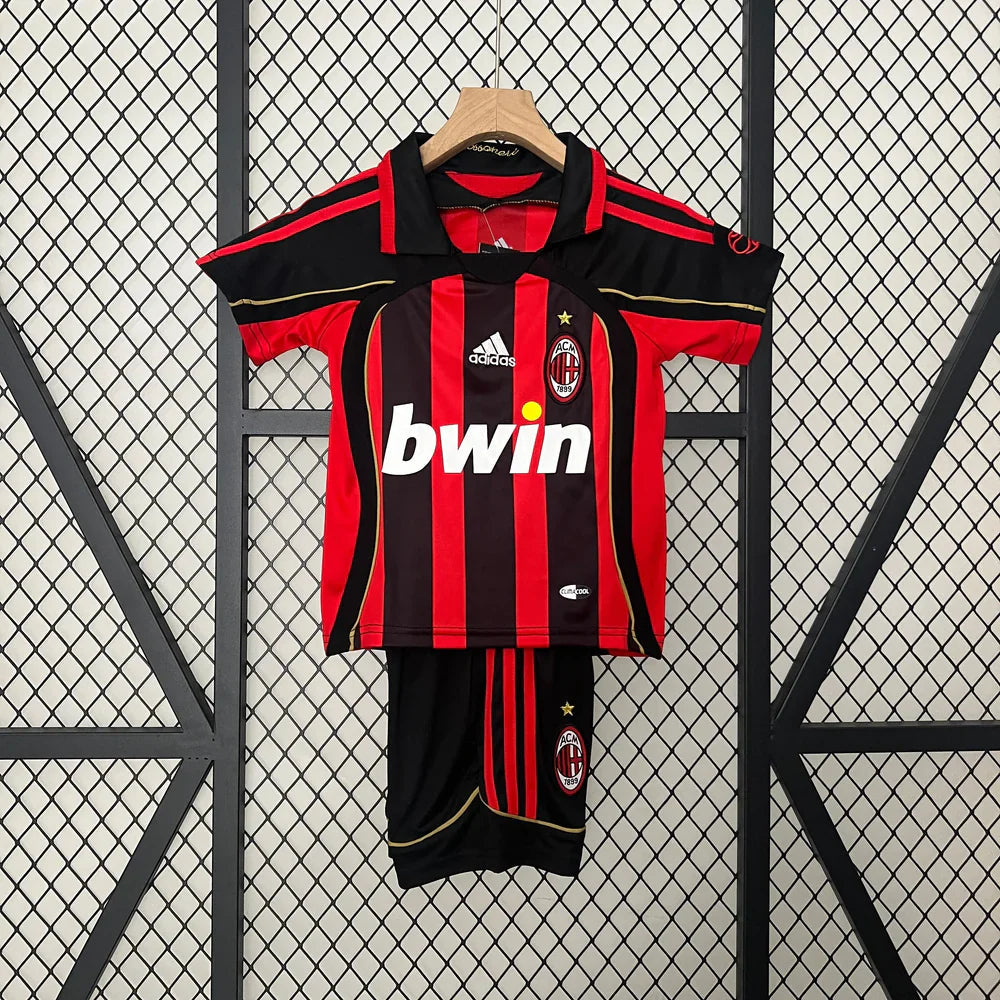 2006/07 Kids AC Milan Home Jersey
