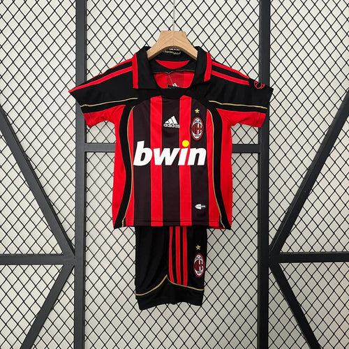 2006/07 Kids AC Milan Home Jersey